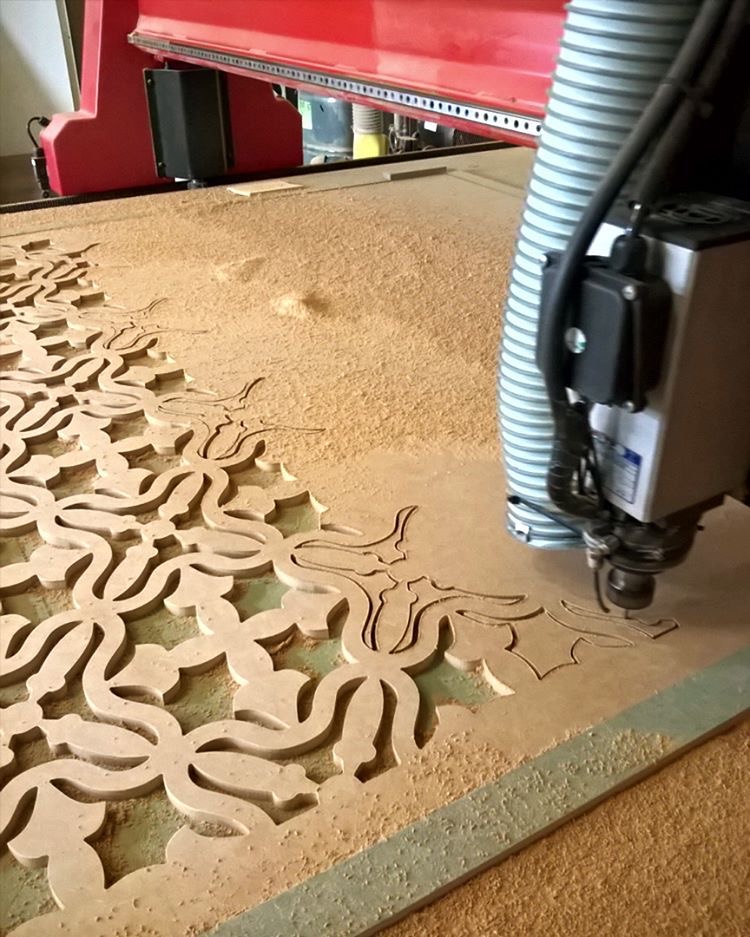 CNC gefreesd sierpatroon